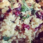 Recipe: Pomegranate and Cranberry Rice Salad