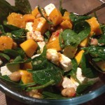 Recipe: Pumpkin, Chickpea Salad with a Lemon & Chilli Dressing
