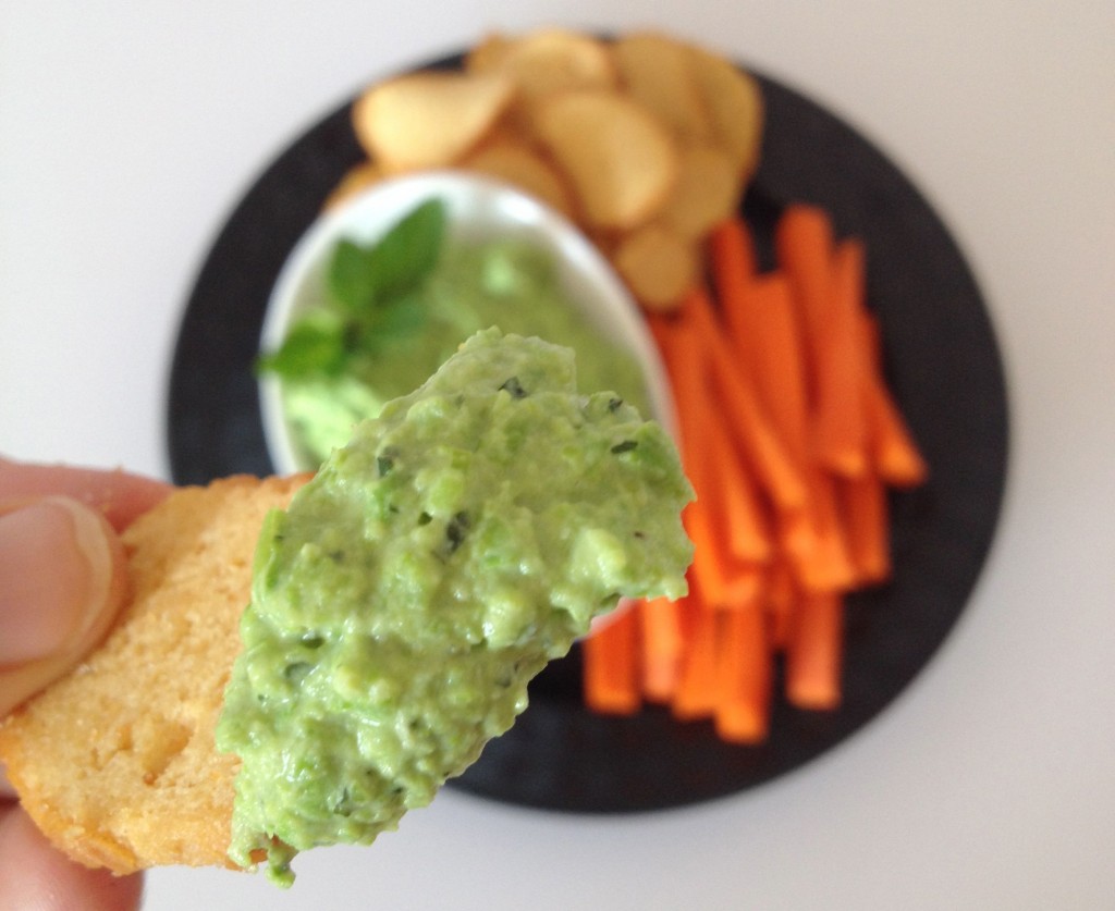 Pea and Mint dip