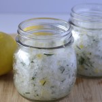DIY Lemon Rosemary Salt Scrub