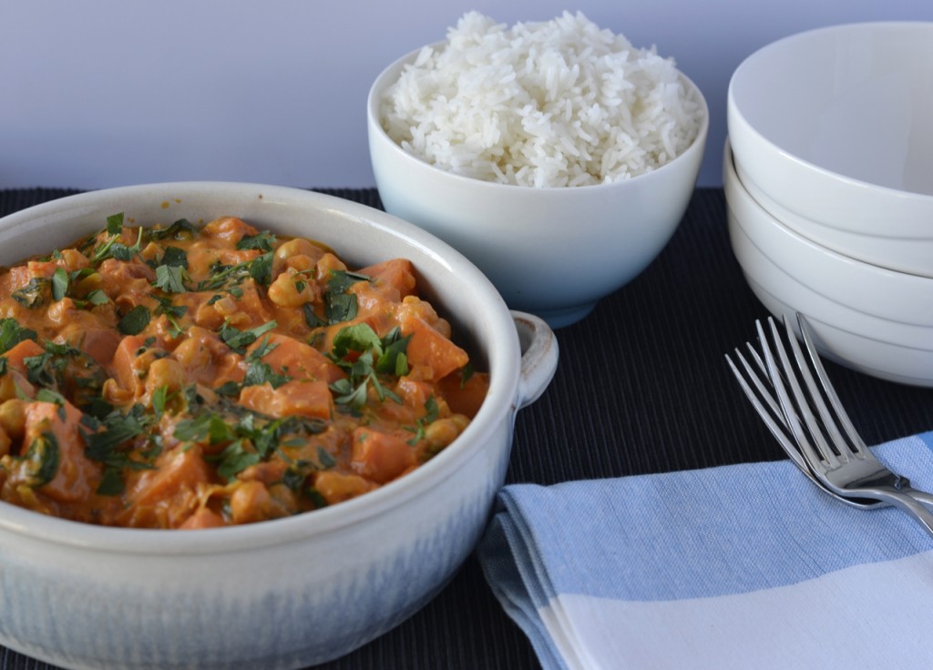 Sweet Potato & Spinach Curry