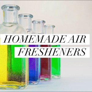 Homemade air fresheners