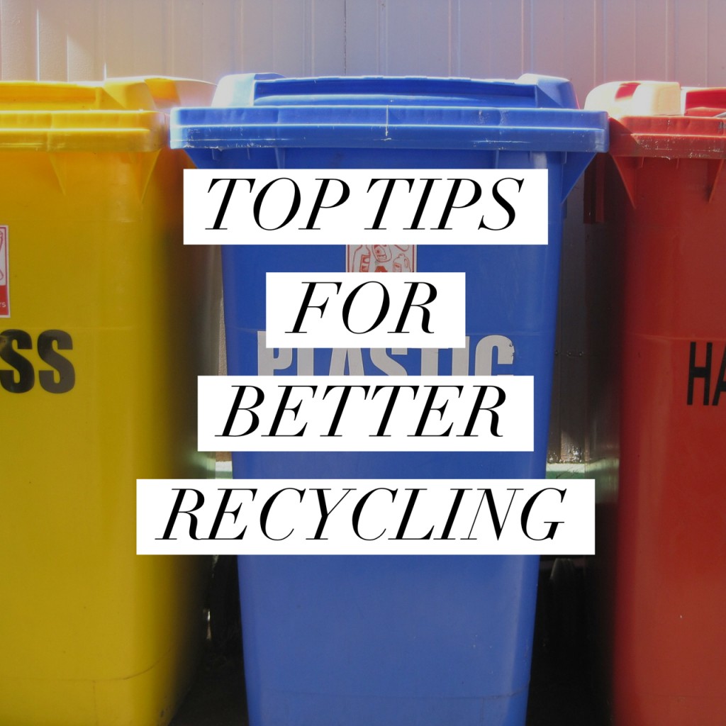 Top Tips for Better Recycling | I Spy Plum Pie