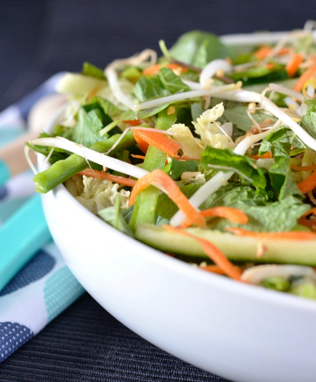 Crunchy Asian Rice Salad | I Spy Plum Pie