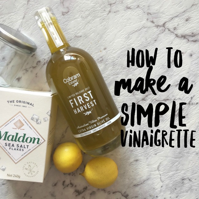 How to Make a Simple Vinaigrette | I Spy Plum Pie