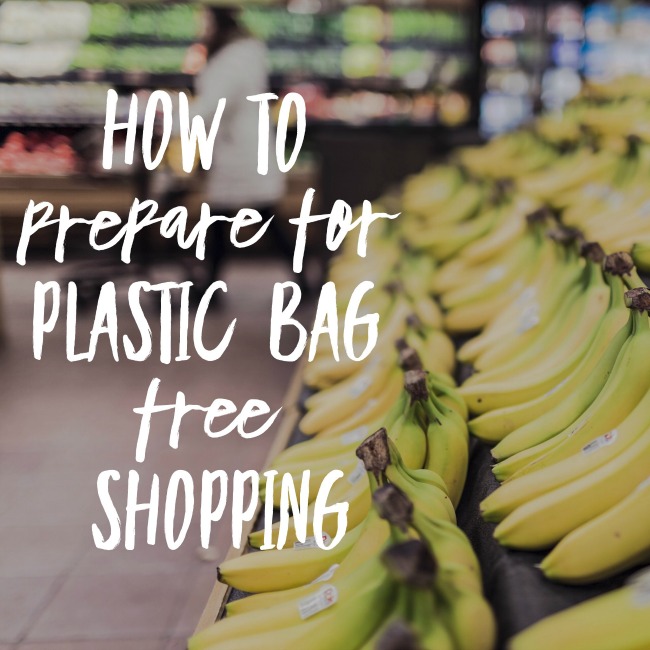 How To Prepare for Plastic Bag Free Shopping | I Spy Plum Pie