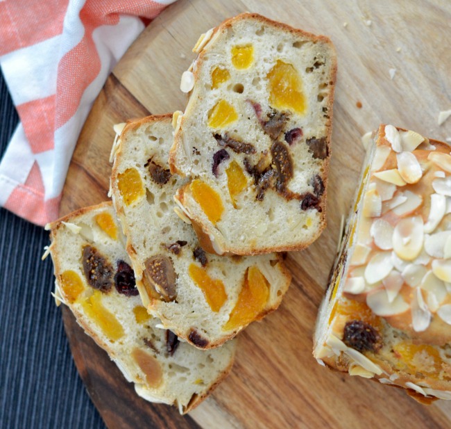 Apricot, Fig and Cranberry Loaf | I Spy Plum Pie