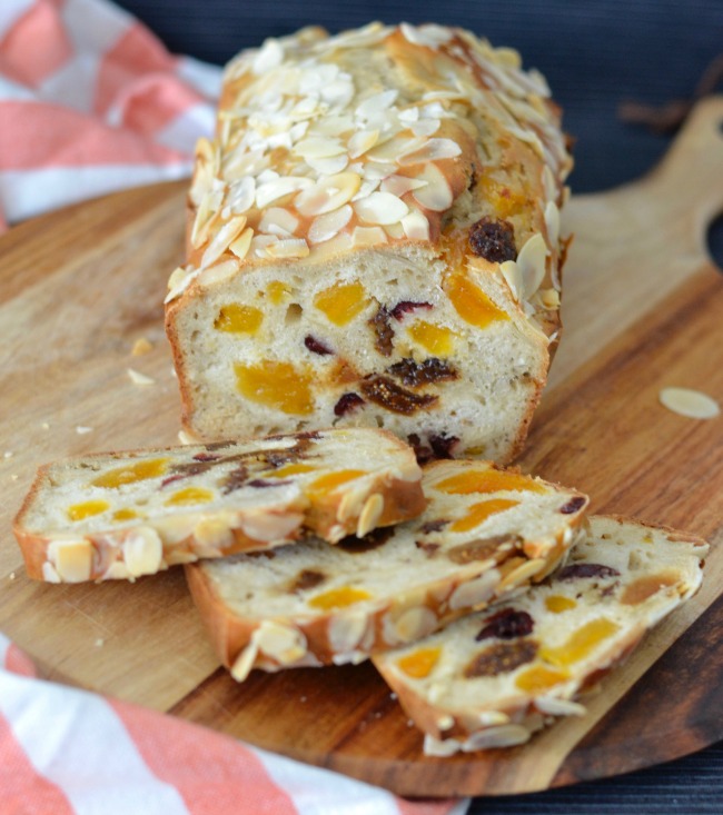 Apricot, Fig and Cranberry Loaf | I Spy Plum Pie