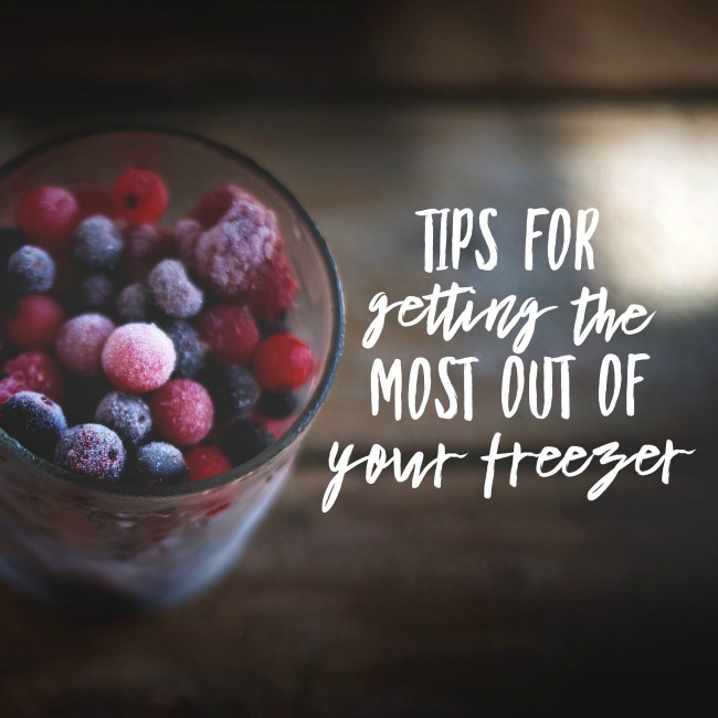 Tips For Getting The Most out of Your Freezer | I Spy Plum Pie