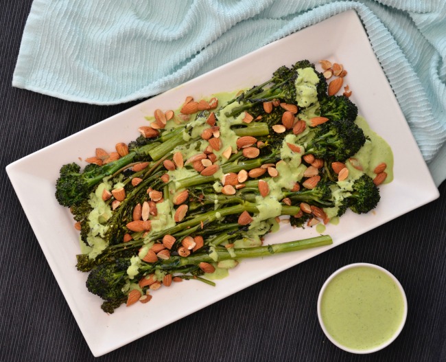 Roasted Broccolini Salad | I Spy Plum Pie