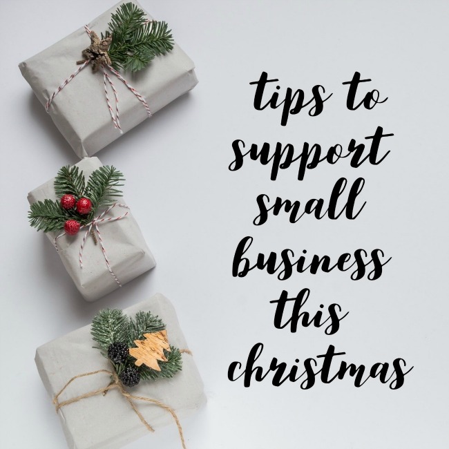Tips to Support Small Business This Christmas | I Spy Plum Pie