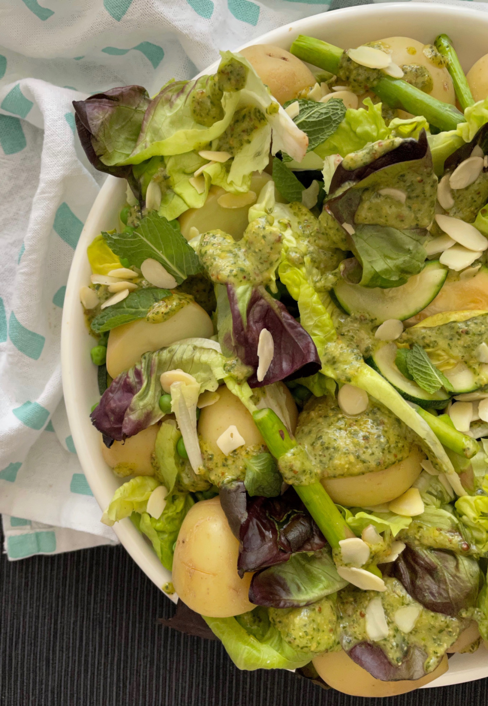 Spring Potato Asparagus Salad | I Spy Plum Pie