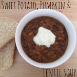 Recipe: Sweet Potato, Pumpkin & Lentil Soup