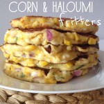 Recipe: Corn & Haloumi Fritters