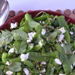 Recipe: Pea, Mint & Goats Cheese Salad