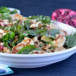 Recipe: Haloumi Pomegranate Salad