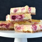 Recipe: Raspberry White Chocolate Cheesecake Slice