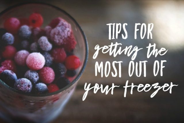 Tips For Getting The Most out of Your Freezer | I Spy Plum Pie