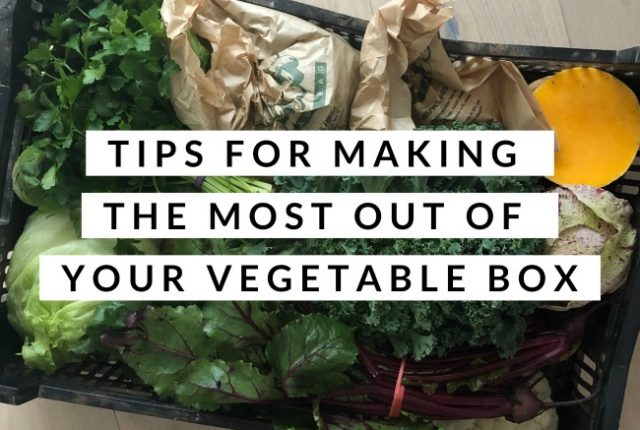 Tips for Making The Most Out Of Your Vegetable Box | I Spy Plum Pie