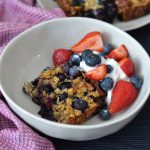 Recipe: Blueberry Pecan Baked Oatmeal
