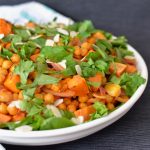 Recipe: Sweet Potato and Harissa Chickpea Salad